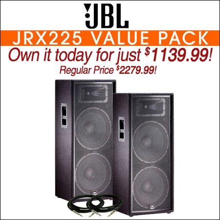 JBL JRX225 Value Pack