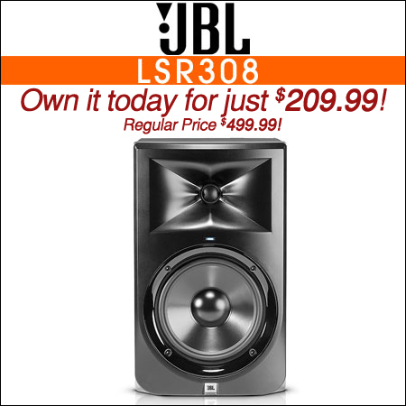 JBL LSR308 8inch Powered Studio Monitor