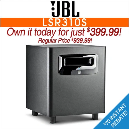 JBL LSR310S 10-Inch Powered Studio Subwoofer