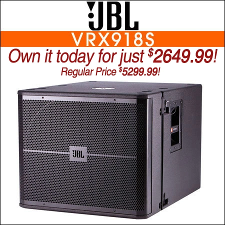 JBL VRX918S