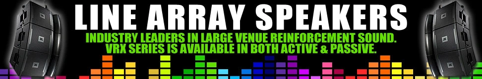 JBL Line Array Speakers