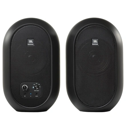 JBL 104-BT Bluetooth 4.5" Compact Studio Monitors - Black