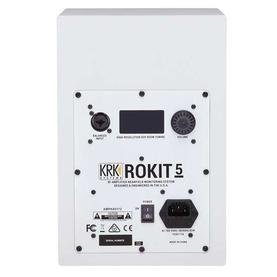 KRK ROKIT 5 G4 White Noise 5-inch Powered Studio Monitor