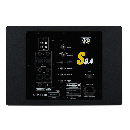 KRK S8.4 Powered Studio Subwoofer 