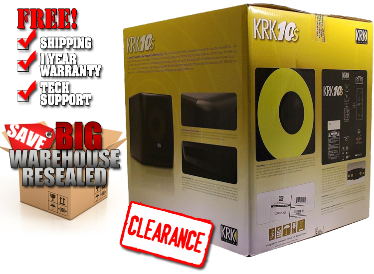 KRK 10S Warehouse Resealed