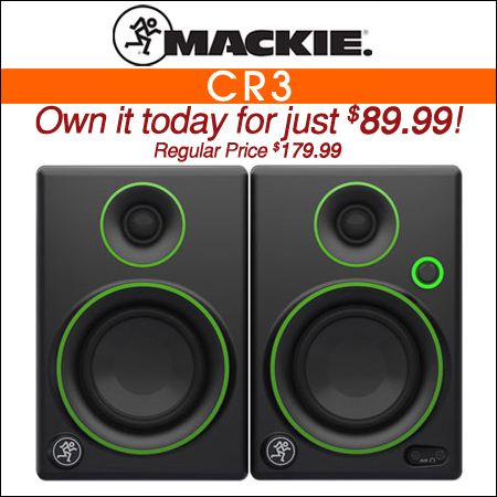 Mackie CR3 Studio Monitors