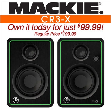 Mackie CR3.5 3.5-inch Powered Studio Monitors