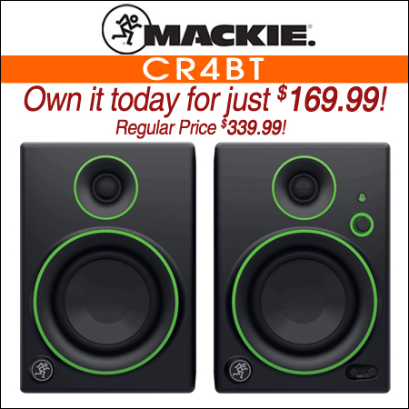 Mackie CR4BT Studio Monitors 