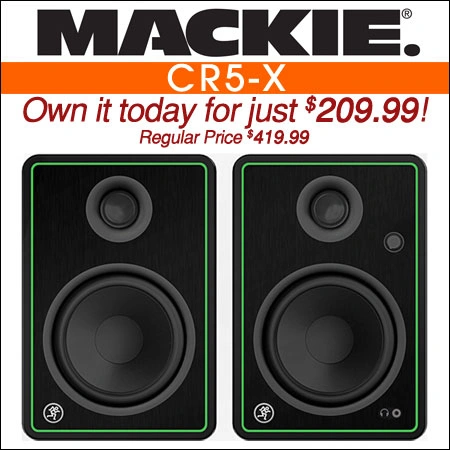 Mackie CR5-X 5" Multimedia Monitors