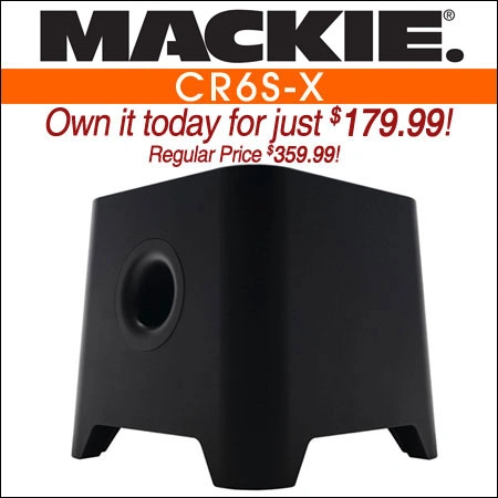 Mackie CR6S-X