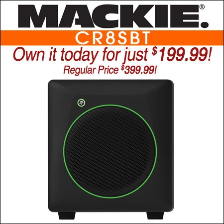 Mackie CR8SBT 8-inch Powered Bluetooth Subwoofer