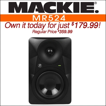 Mackie CR4.5BT 4.5-inch Powered Bluetooth Studio Monitors