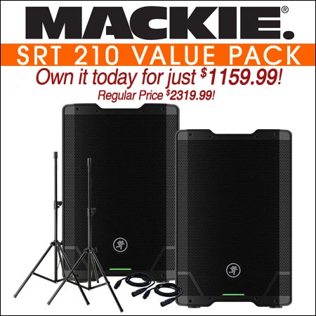 Mackie SRT 210 Value Pack