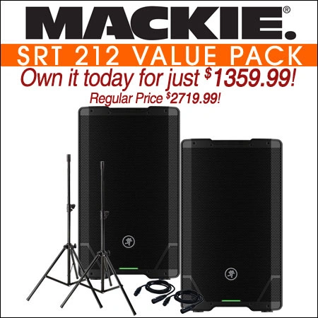 Mackie SRT 212 Value Pack