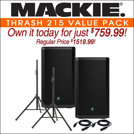 Mackie Thrash 215 Value Pack