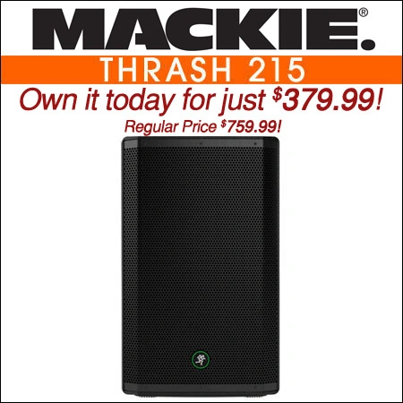 Mackie Thrash 215 15" 1300W Powered Loudspeaker
