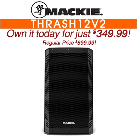 Mackie THRASH12V2 12" Powered Loudspeaker