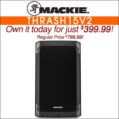 Mackie THRASH15V2 15-inch Powered Loudspeaker