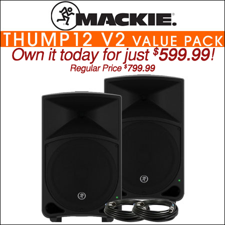 Mackie THUMP12 V2 Value Pack