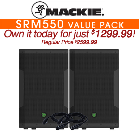 Mackie SRM550 Value Pack