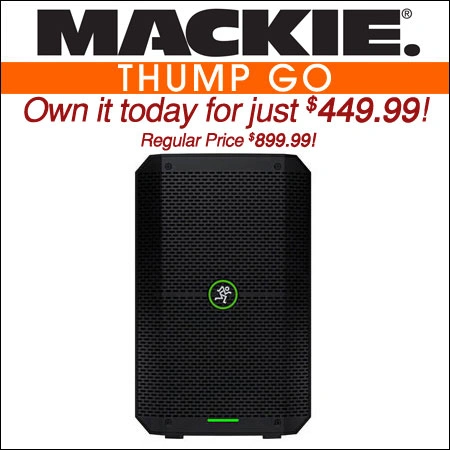 Mackie Thump Go 8" Portable Battery-Powered Loudspeaker