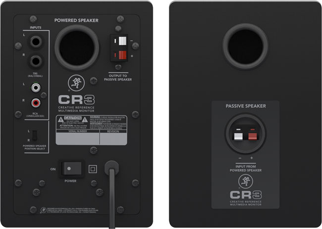 Mackie CR3 Studio Monitors