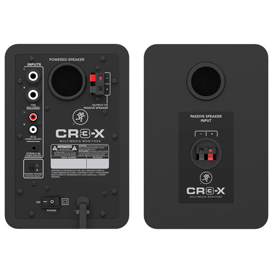 Mackie CR3-X 3" Creative Reference Multimedia Monitors (Pair)