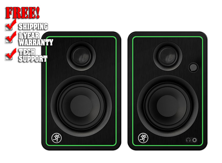 Mackie CR3-XBT 3" Multimedia Monitors with Bluetooth