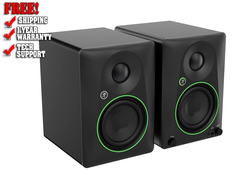 Mackie CR4.5BT 4.5-inch Bluetooth Powered Studio Monitors