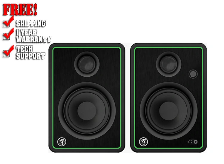 Mackie CR4-X 4-inch Powered Studio Monitors