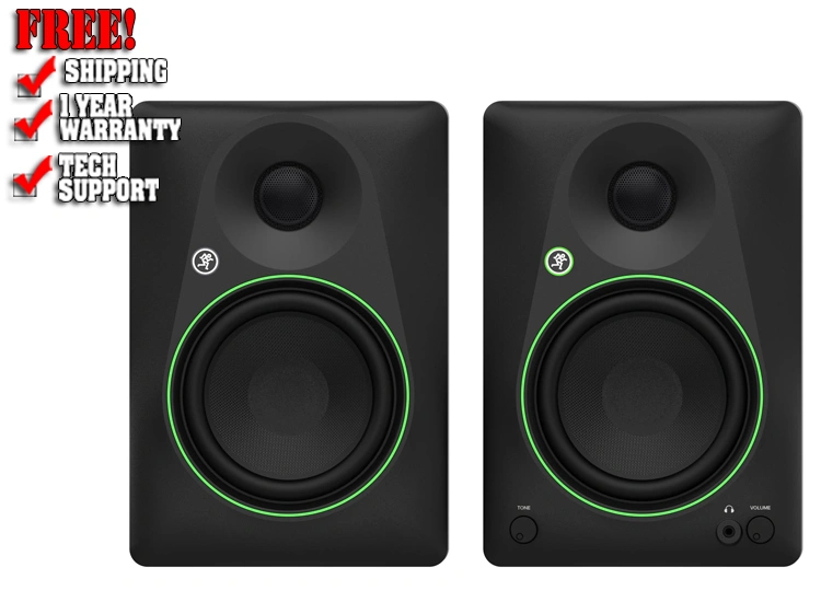Mackie CR5BT 5-inch Powered Bluetooth Studio Monitors