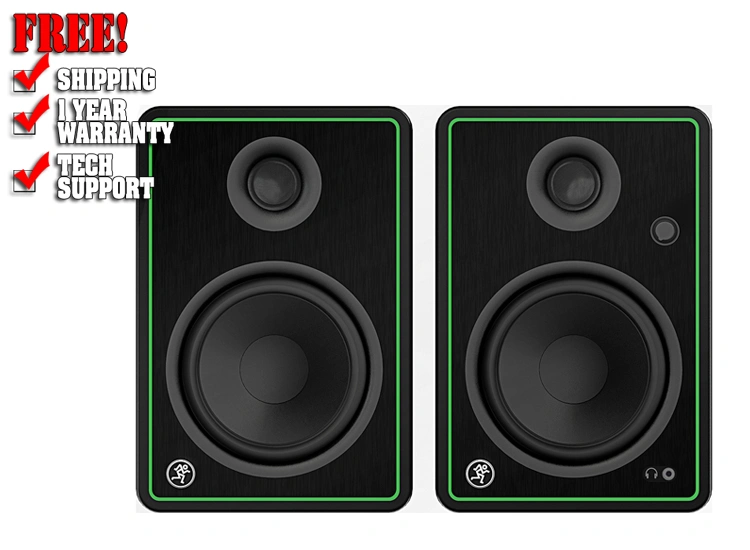 Mackie CR5-XBT 5-inch Powered Bluetooth Studio Monitors