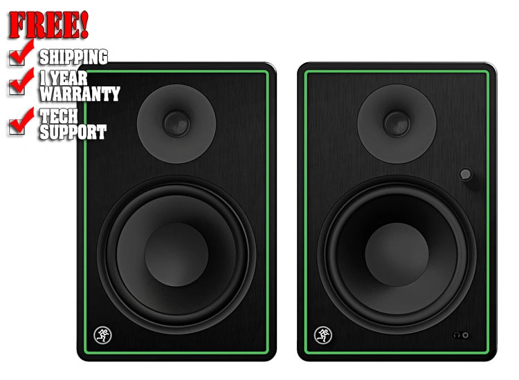 Mackie CR8-XBT 8-inch Bluetooth Studio Monitors