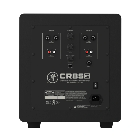 Mackie CR8SBT 8-inch Powered Bluetooth Studio Subwoofer
