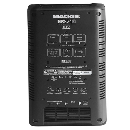Mackie HR824MK2 8-inch 2-Way High Resolution Powered Studio Monitor