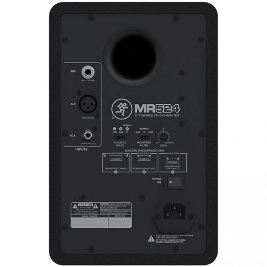 Mackie MR524 5-inch Powered Studio Monitors
