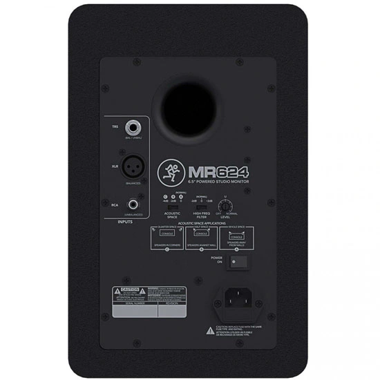 Mackie MR624 6.5-inch Powered Studio Monitor