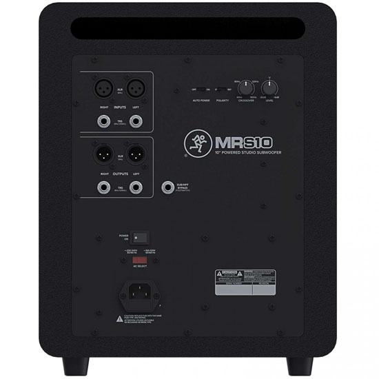 Mackie MRS10 10" Powered Studio Subwoofer