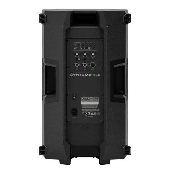 Mackie Thump 15V4 Bluetooth and DSP settings control panel
