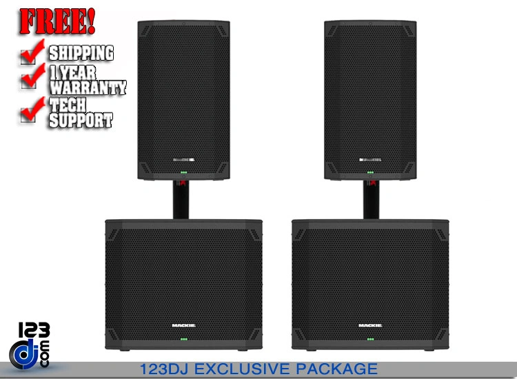 Mackie Thump12V4 & Thump15SV4 Speaker Package