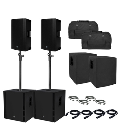 Mackie Thump15A and Thump18S Package