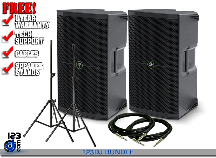 Mackie Thump212 12-inch 1400W Powered PA Speaker Value Pack