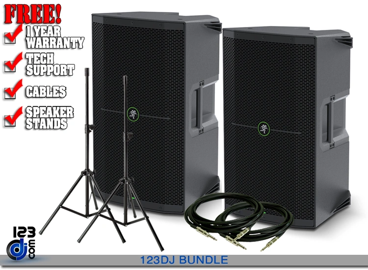 Mackie Thump212XT 12-inch 1400W Powered PA Speaker Value Pack