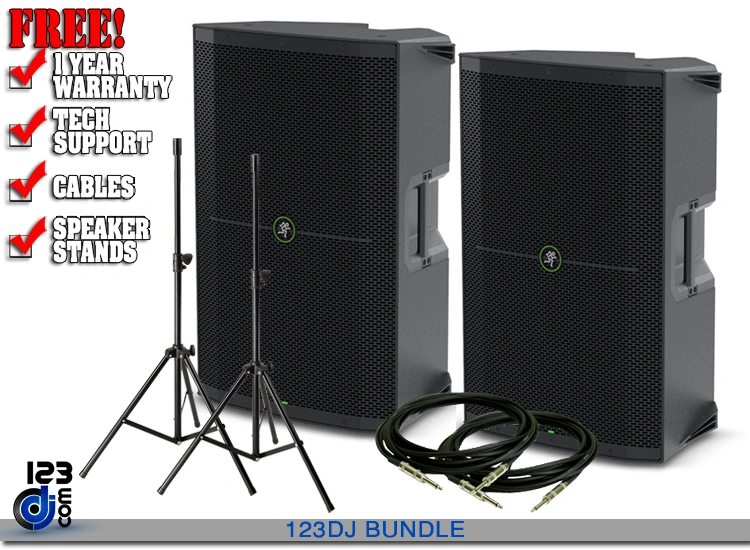Mackie Thump215XT 15" 1400W Enhanced Powered Loudspeaker Value Pack