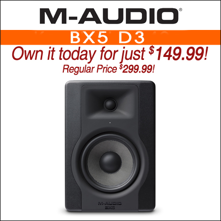 M-Audio BX5 D3 5" Powered Studio Monitor 