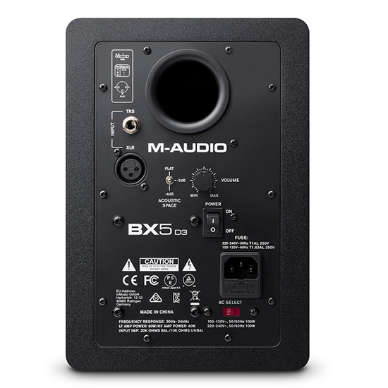 M-Audio BX5 D3 5" Powered Studio Monitor