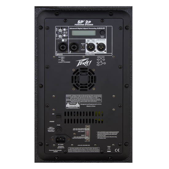 Peavey SP 2P 1000-Watt 2-Way Powered PA Speaker