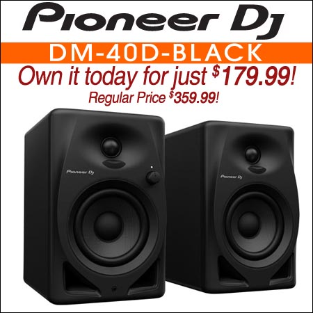 Pioneer DM-40 Black
