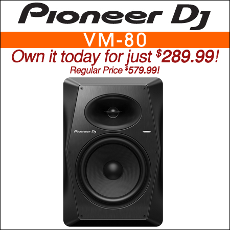 VM-80 Enceinte monitoring active Pioneer dj