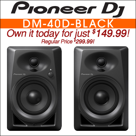 Pioneer DM-40 Black